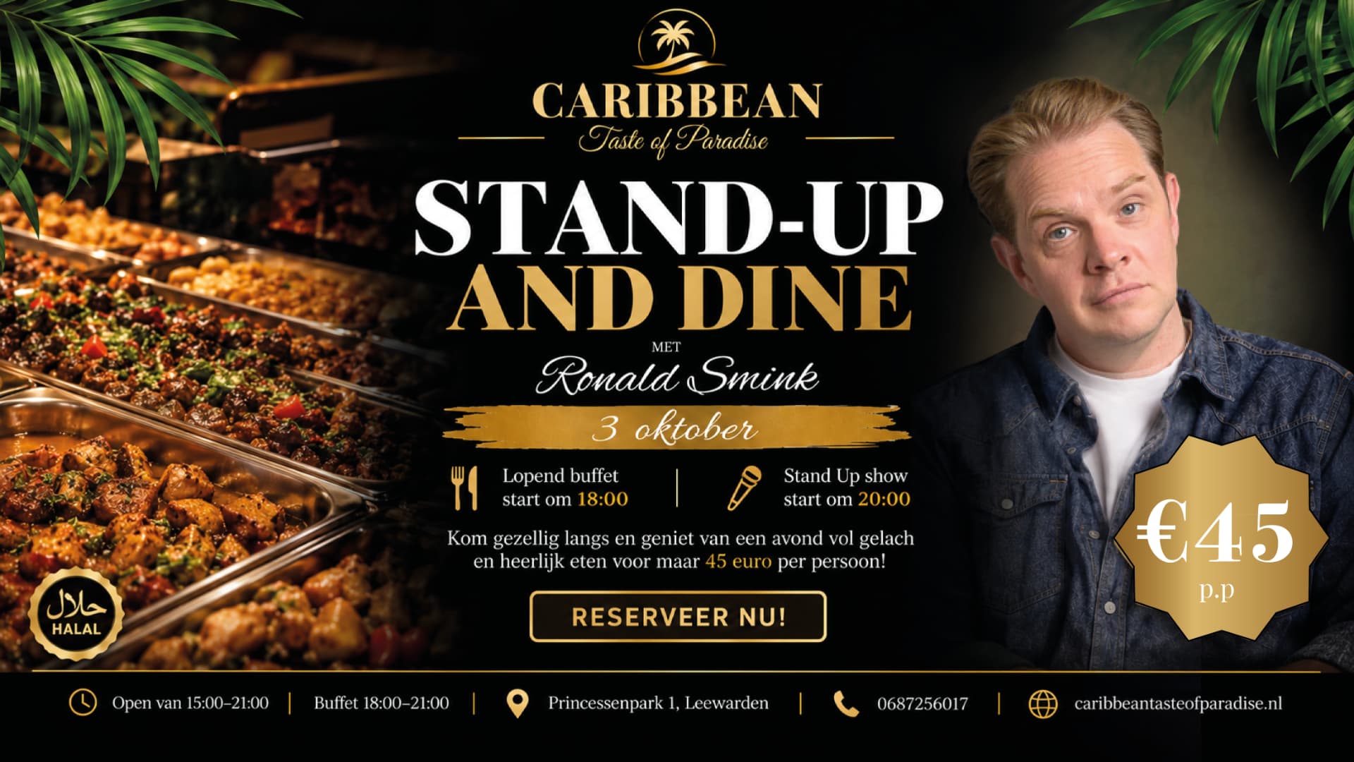 Stand-up and Dine — promotie
